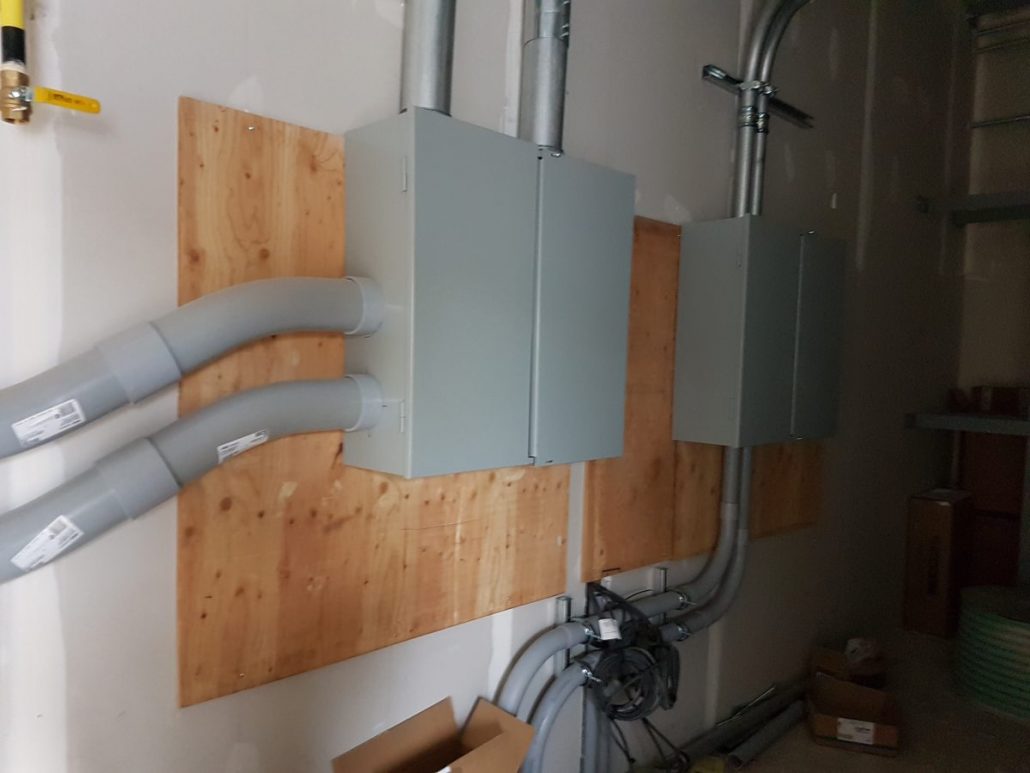 ct cabinet install for electrical